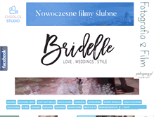 Tablet Screenshot of bridelle.pl